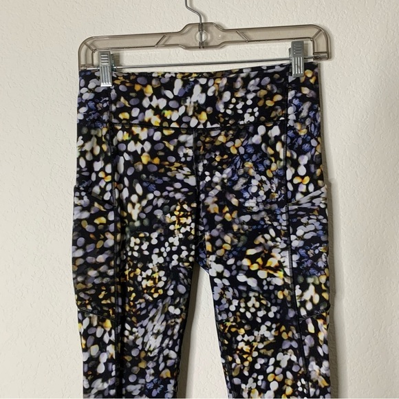 Lululemon womens black speed up tight 28” full on luxtreme metropolis glow multi - Picture 3 of 9